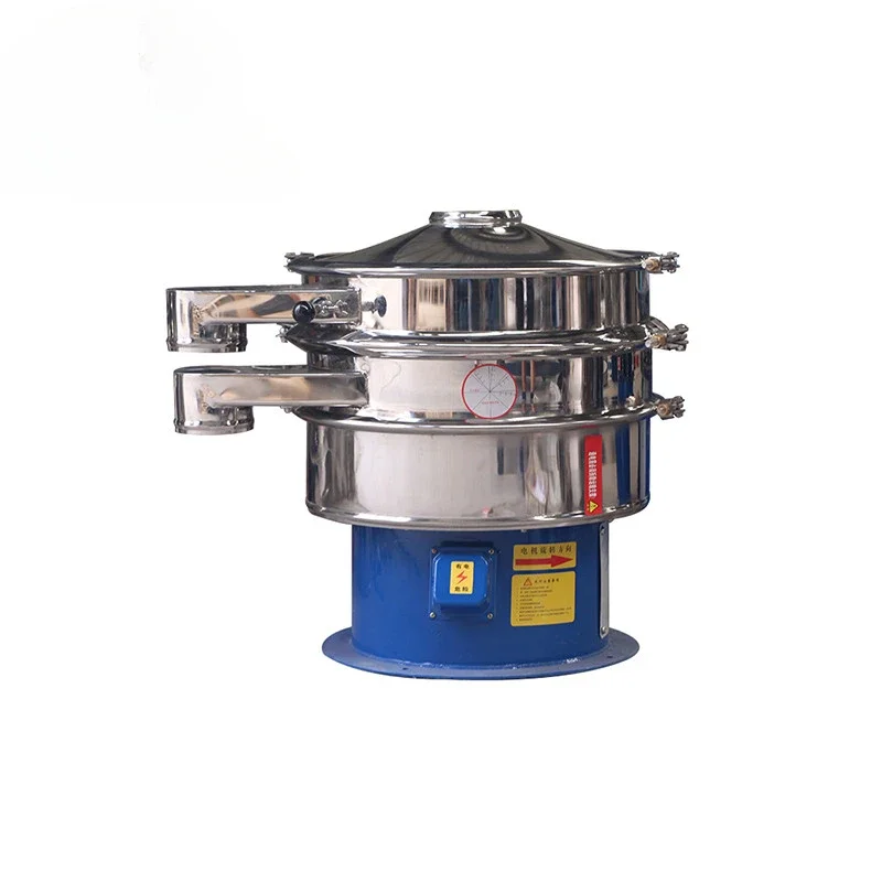 Bee pollen rotary vibrating sieve filter machine