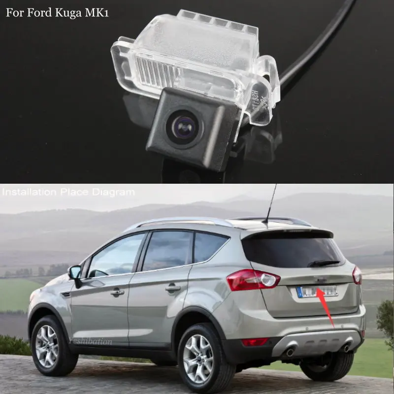 

Yeshibation Reverse Back Up Camera For Ford Kuga MK1 2008~2012 HD CCD Night Vision Waterproof Car Rear Camera