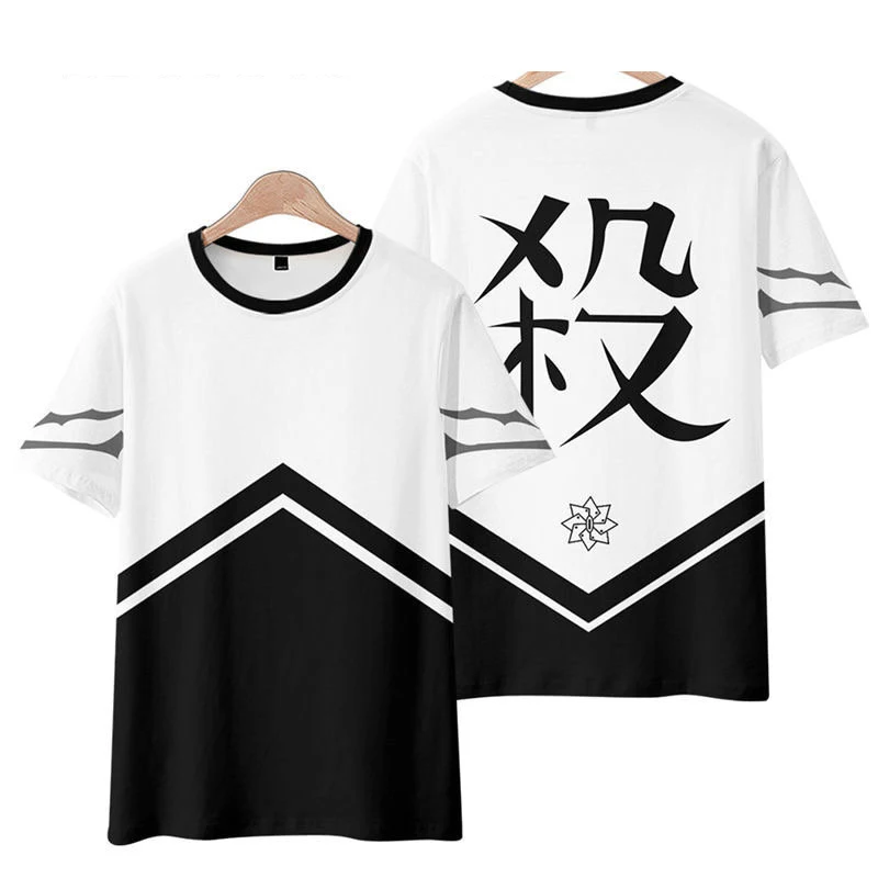 Demon Slayer Shinazugawa Sanemi Japan Anime 3d Kimono Shirt Cosplay uomo donna manica a sette punti top Cardigan giacca Streetwear