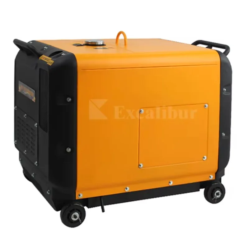 High - Efficiency Dragon Series KDE7000STA 20L 5KW Super Silent Diesel Generator