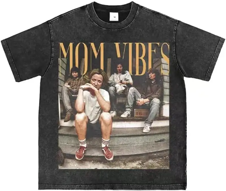 

Bellelement Vintage 90's Mama Vibes T-Shirt Funny Thug Life Mama T Shirt Ideas