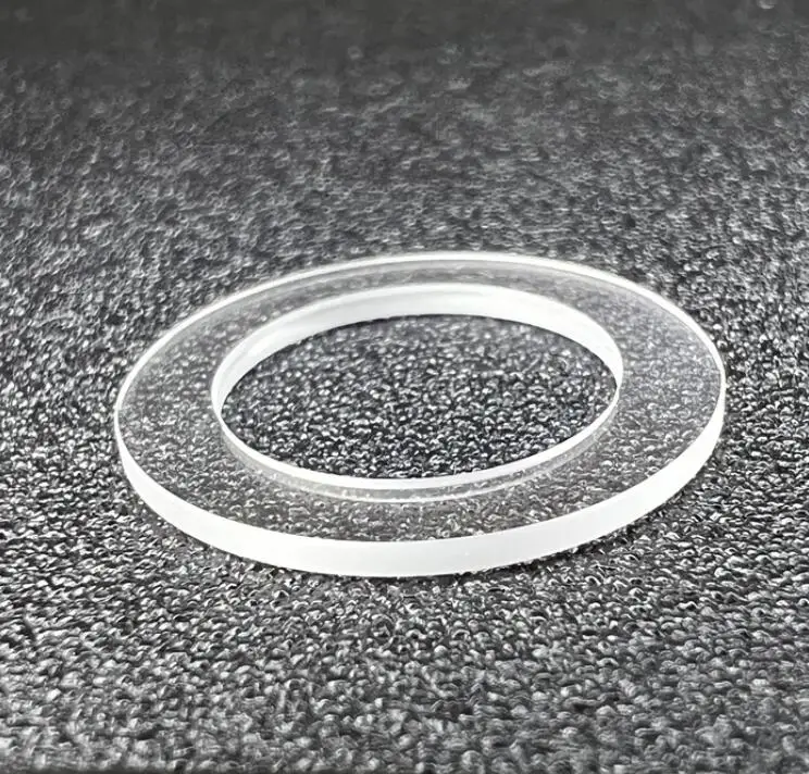 

W2774 Special Ring Shape 13.3mm Inner Diameter Mineral Watch Crystal 20mm Outside Round Glass Replacement for CHO Watches