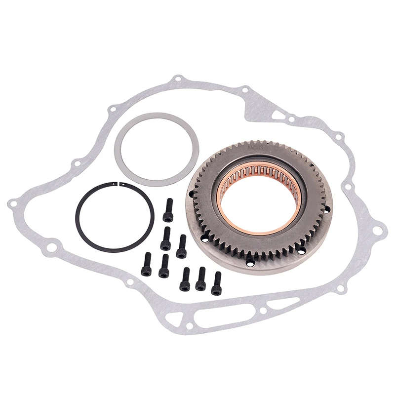 Motorcycle One Way Starter Clutch Gear Assy Gasket Kit For YAMAHA BT1100 Bulldog XVS1100 Drag Star XVS11 V-Star Silverado Custom