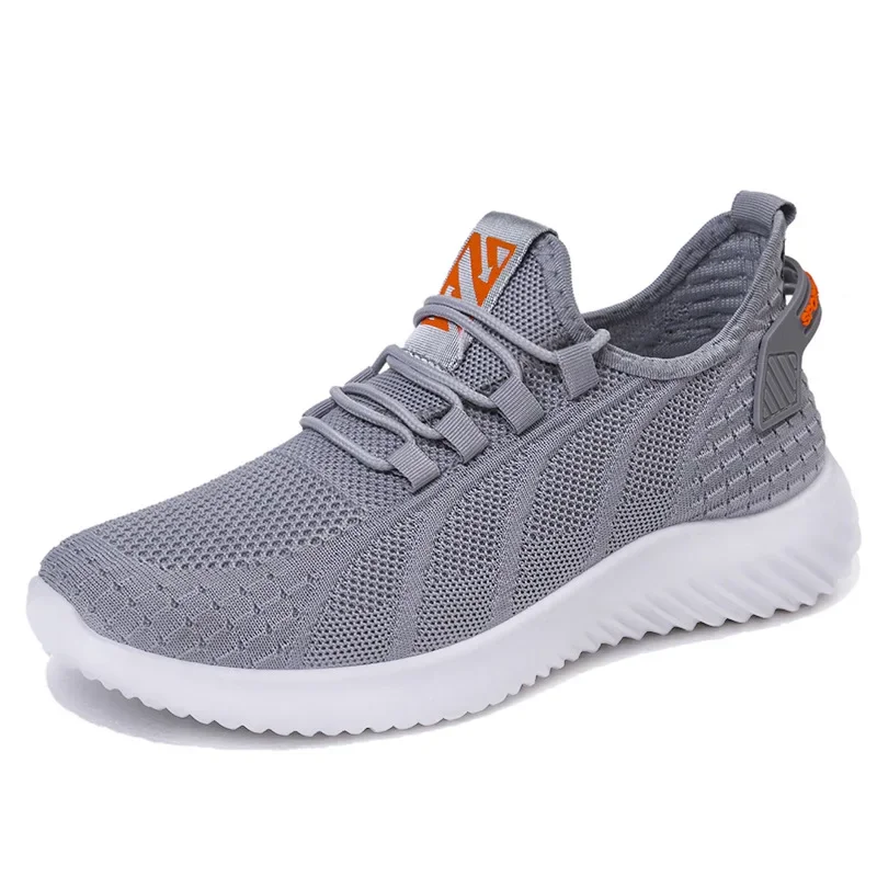 2026 Fashion Men Sneakers Mesh Casual Shoes Lace-up Men Shoes Lightweight Vulcanize Shoes Soft Walking Sneakers Zapatillas Hombr