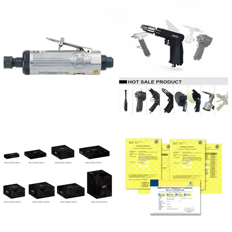 Customizable OEM Industrial Pneumatic Die Grinder 23000 RPM 0.45 HP Air Tool