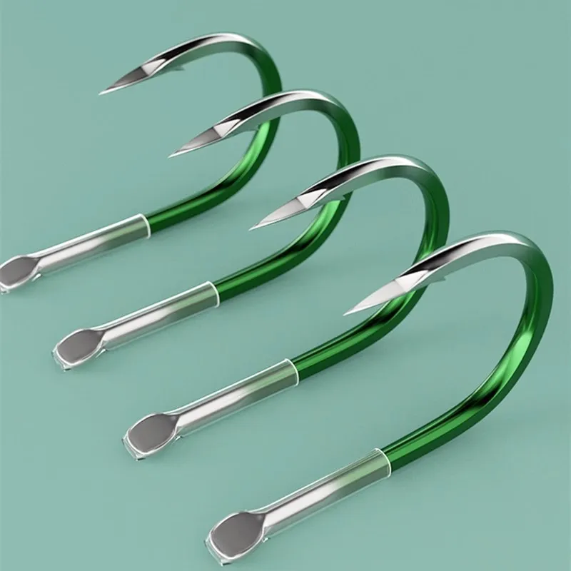 

Barbed Hooks with Thickened Shank Ultra-Light Hard Hooks Iseni Hooks Bighead Carp & Sturgeon Hooks Barbed Monster Hooks