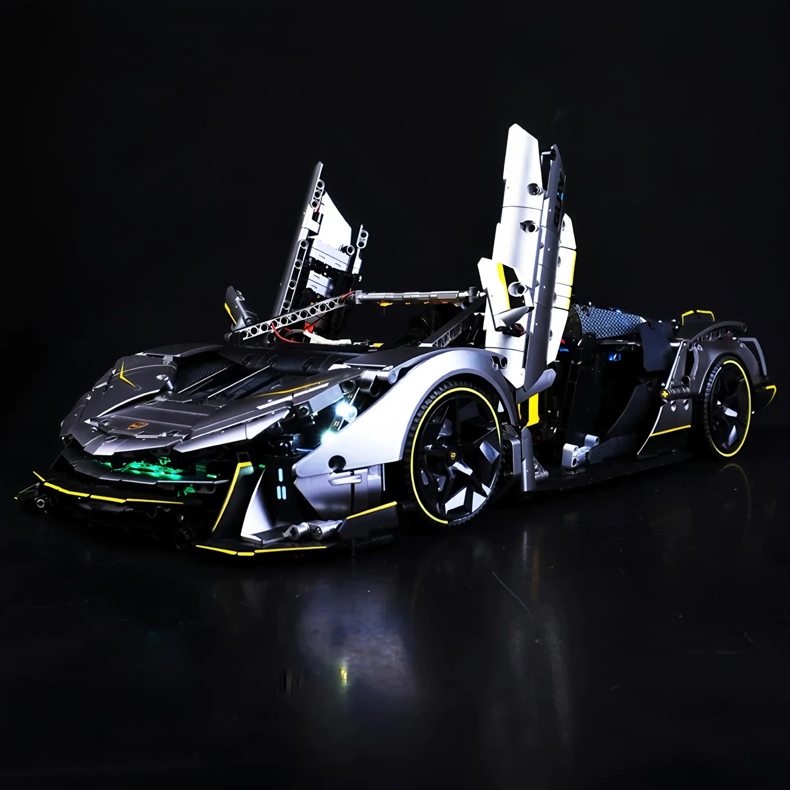 Kit luce LED RC fai-da-te per veicolo sportivo a velocità tecnica LEGO 10638 (solo luce LED, senza modello di blocchi)