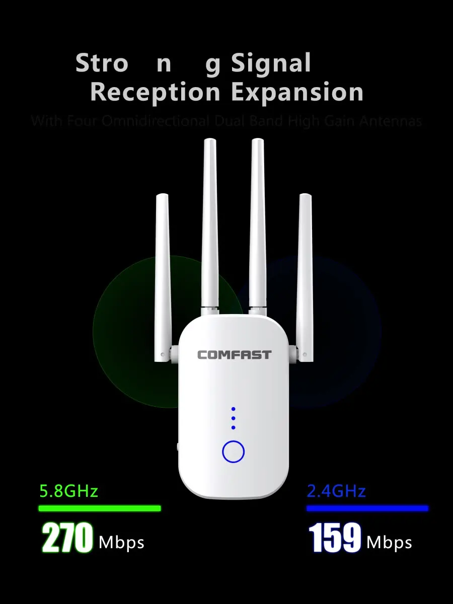 

2025 hot sale COMFAST wifi routers OEM signals penetrate strong wireless routers