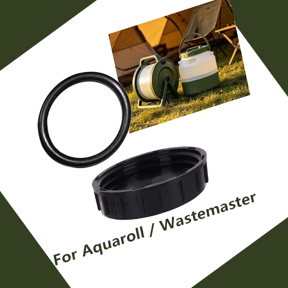 Leak Proof Bucket Threaded Cap with Seal for Aquaroll Wastemaster Caravan Easy Screw Fit Water Storage Accessory