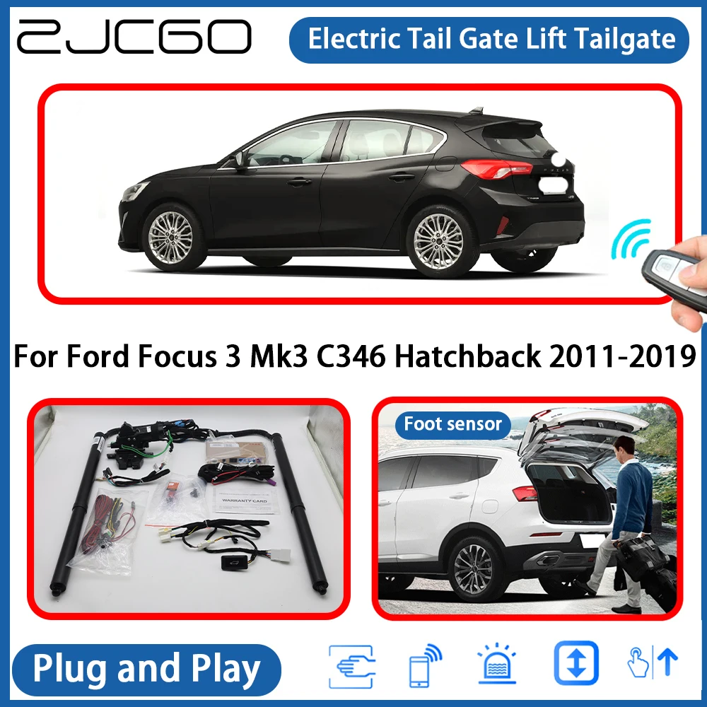 

for Ford Focus 3 Mk3 C346 Hatchback 2011-2019 Powered Tailgate Power Liftgate Electric Tail Gate Lift Assisting System