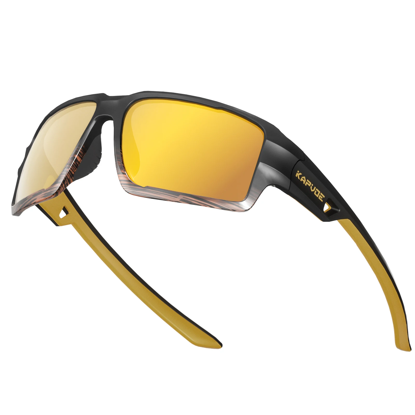 Kapvoe Outdoor Fishing Sunglasses Polarized Riding Eyewear Men Women Sports Cycling Eyewear Protection Glasses UV400 Goggles