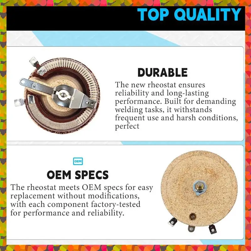 

Акция! 239168 Реостат 150 Вт, 50 Ом, сменный 238905 Реостат для сварочного генератора 225/250