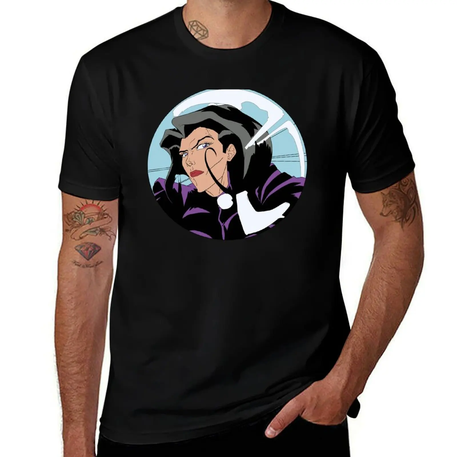 

Aeon in the Fisheye T-Shirt t shirts for man cotton cotton tshirt 100% T-Shirt