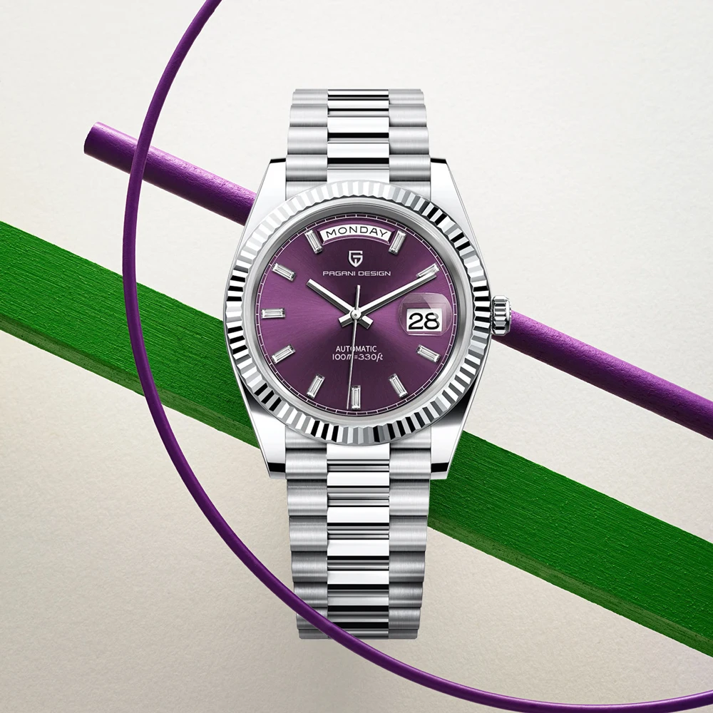 

Новинка 2024 года, мужские часы PAGANI DESIGN DD40, роскошные механические автоматические часы NH36, мужские часы AR с сапфировым стеклом, водонепроницаемые часы с датой, подарочные часы