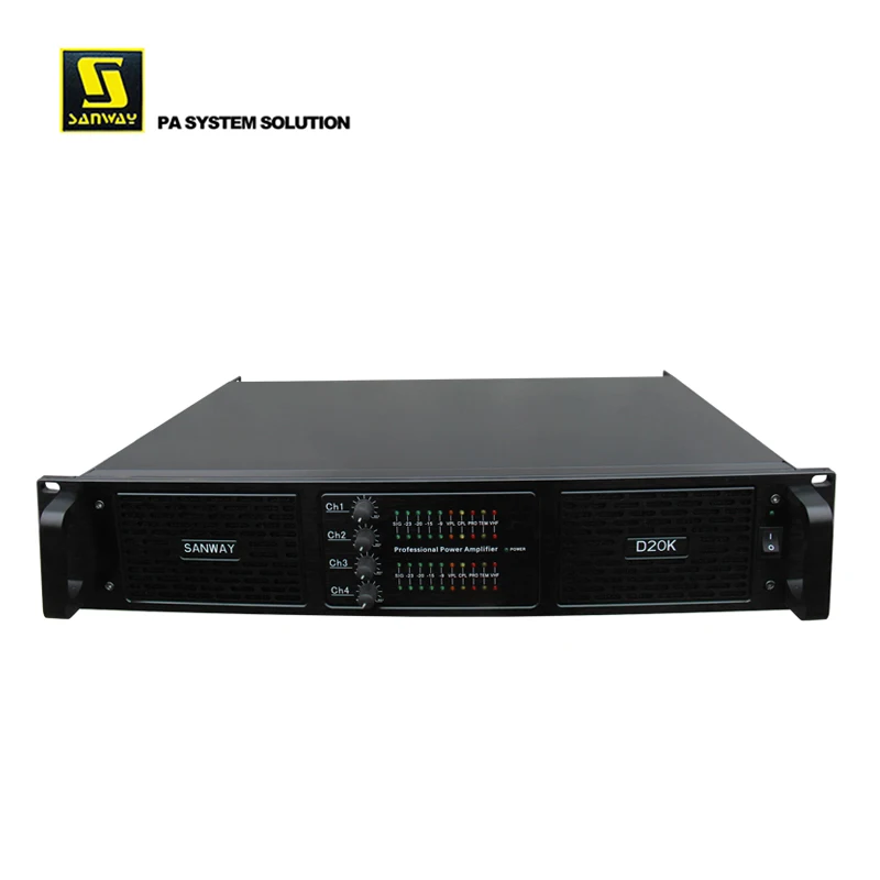 D20K FP20000 4 Channel 16000W Outdoor Class D Big Power Professional Amplifier