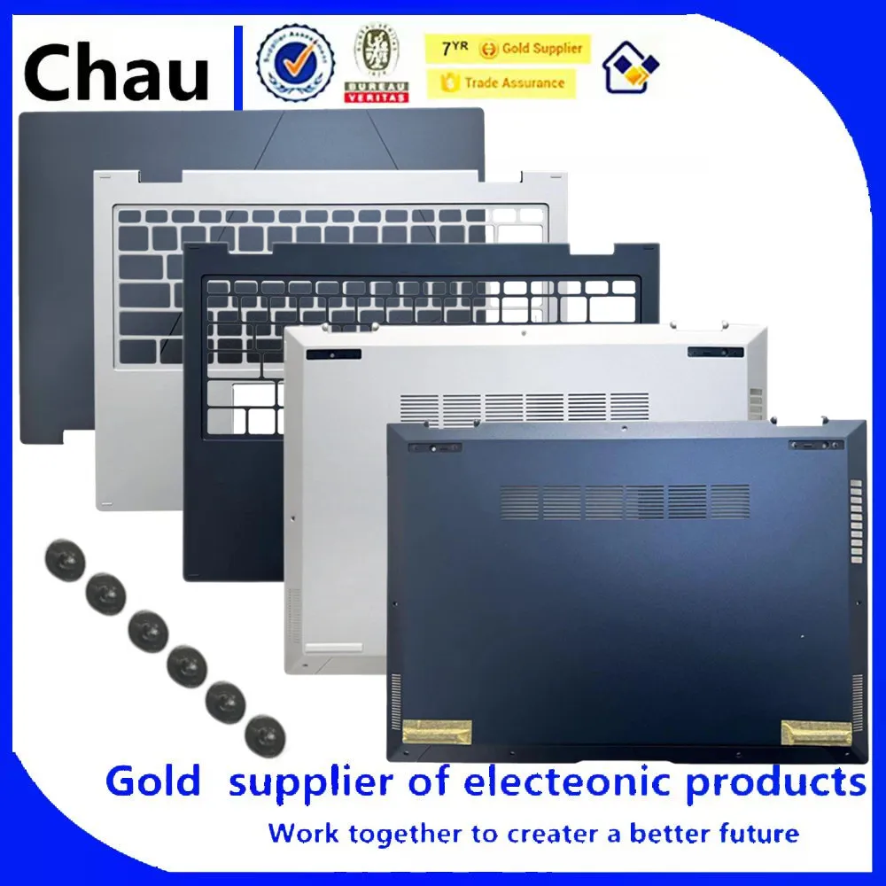 جديد لـ Chau Zenbook 14 FIip UP3404V UP3404 LCD الغطاء الخلفي/الغطاء العلوي Palmrest/غطاء القاعدة السفلية #1