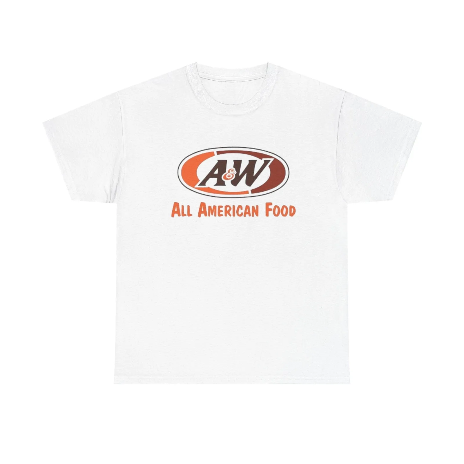 A And W Food Graphic T Shirt Unisex Gift New AMERICAN VINTAGE