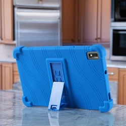 Blackview Tab 6 Tablet için kılıf güvenli darbeye silikon standı kapak