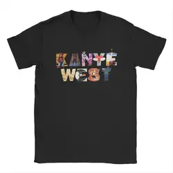 Rapper Kanye West T-Shirt for Men 2024 Hip Hop Music Vintage Cotton Tees Crew Neck Short Sleeve T Shirts Birthday Present merch