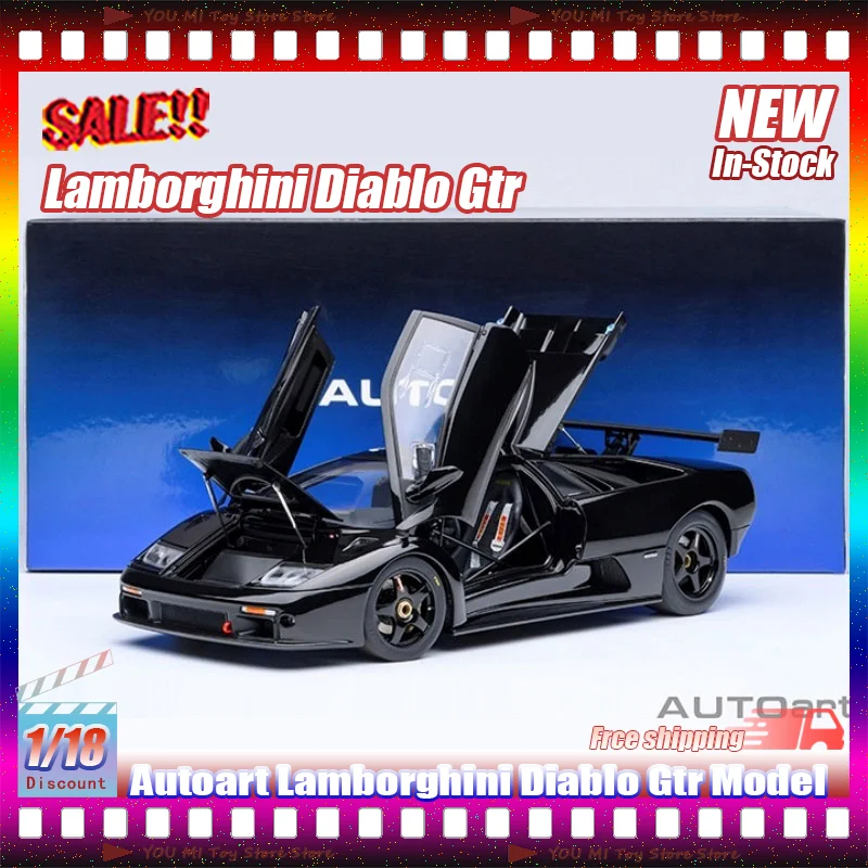 

Autoart масштаб 1:18 литой миниатюрный Lamborghini Diablo Gt модель автомобиля на заказ игрушки детская коллекция подарочный орнамент