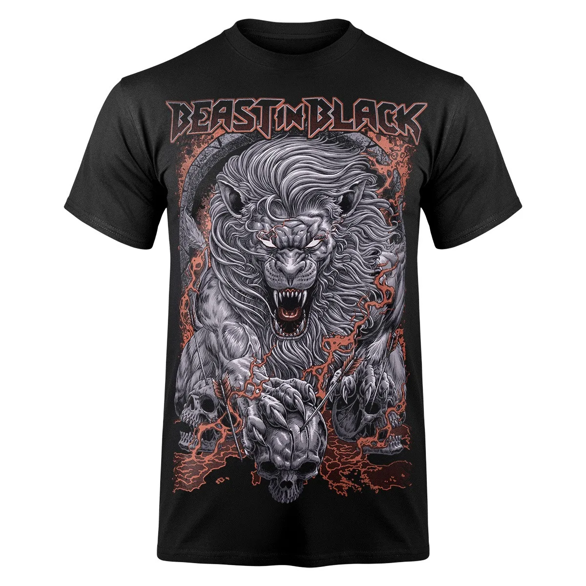 

Футболка BEAST IN BLACK BEAST OUT OF HELL Мужчины Женщины Хлопковые футболки с короткими рукавами Ретро Хип-хоп Y2k Футболка Летние топы Мужская футболка