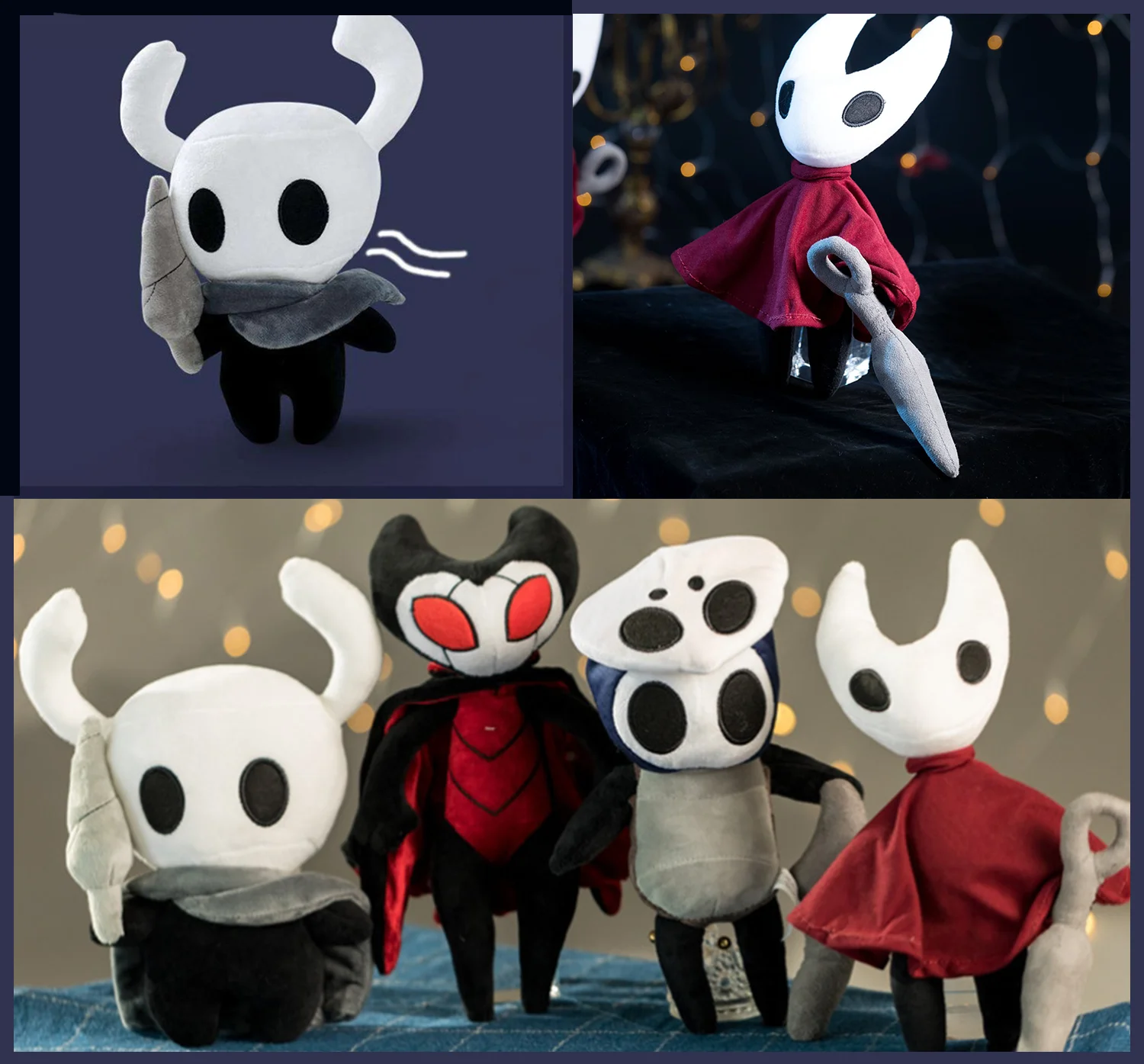 

Hollow Knight Plush Toys Character Model Game Hollow Knight Stuffed Animal Plush Dolls Kids Toys Birthday Holiday Gifts For Boys