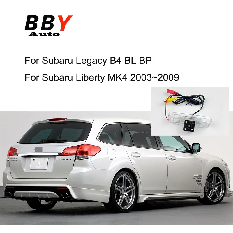 

License Plate Camera For Subaru legacy Wagon BL BP 2003~2009 Liberty MK4 2003~2009 Night Vision CCD Backup Parking Rear Camera