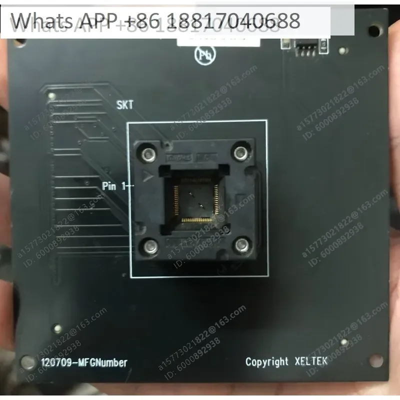 1PC for SP6100 N Programming Seat DX3085 Adapter IC Socket QFP64