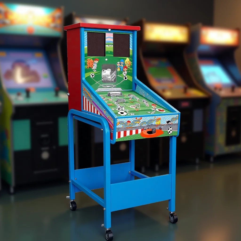 New Model Soccer Game Pinball Vending Machine Durable Mini Toy Vending Machine Coin Token Payment for Kids
