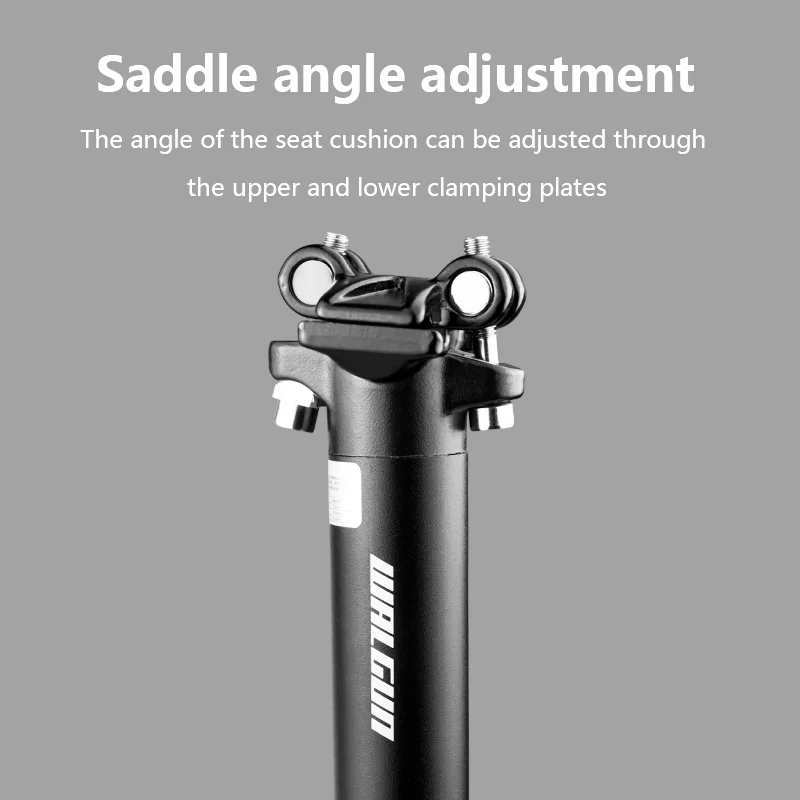 Ultralight Bike Seat Post Mtb Road Saddlle Seatpost 27.2 30.9 31.6mm*350mm Bicycle Seat Tube Adjustable Aluminium Sand Blast Rod image 4