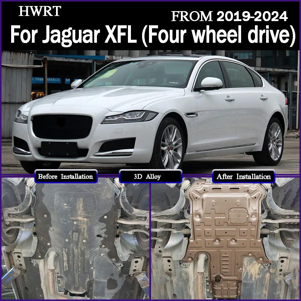 

Engine Guards Manganese Steel Engine Protection Device For Jaguar XFL (Four wheel drive) 2019-2024 2.0T Accessories