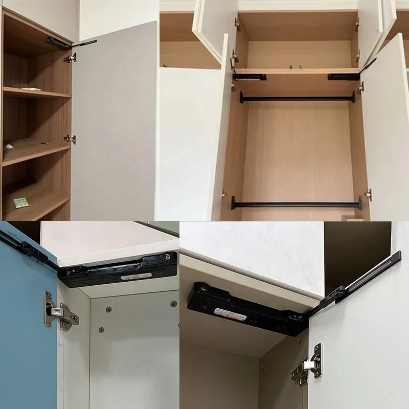 Imagem -06 - Sistema de Buffer Aberto com Fechamento Suave de um Toque Maçaneta de Porta Automática Dispositivo