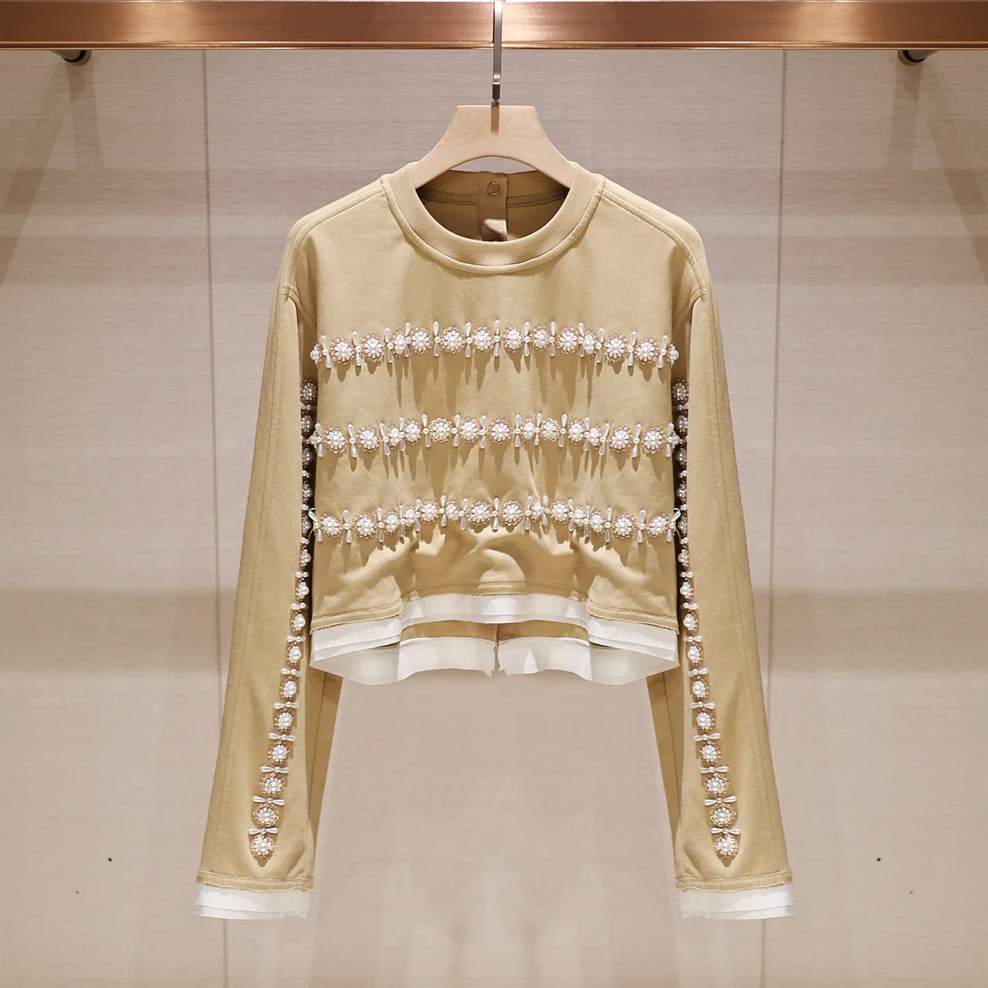 エレレディ スレ ロングスベ ルーズフィット オルト丈 エイジディフュージョン スウェットシャツ レディース ファッション 春 2026 デザインセンセーション