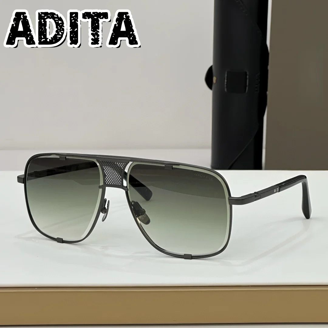 

MACH FIVE Top High Quality Sunglasses For Men Titanium Style Fashion Design Sunglasses For Womens With Box