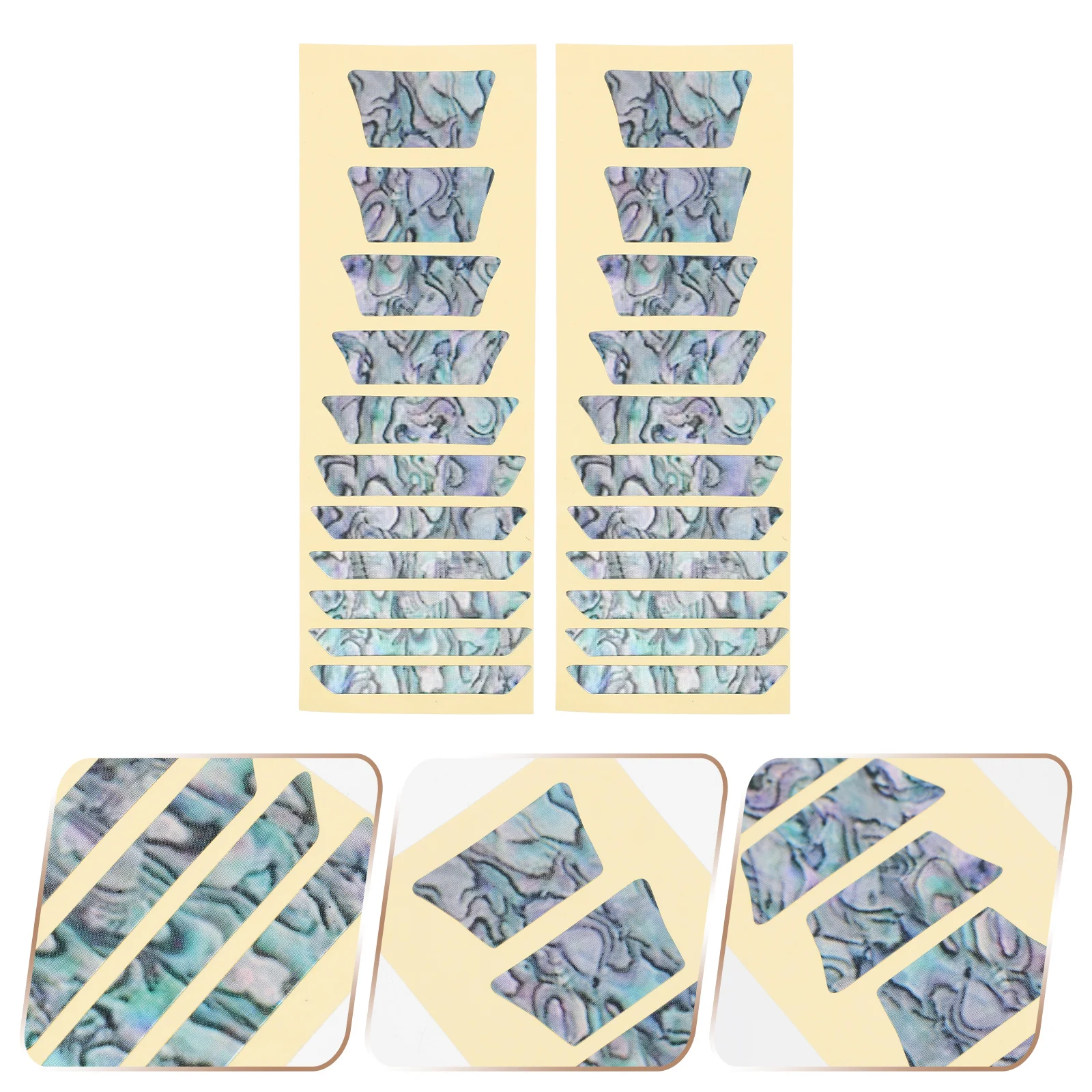 Guitar Top Sticker Creative Fingerboard Musical Instrument Decals Self-adhesive Fretboard Acoustic Accoustic