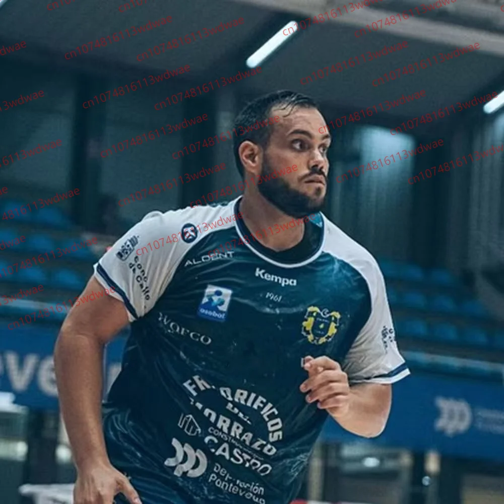 2026 Espanha FRIGORÍFICOS DEL MORRAZO Camisa de Handebol Juventude Criança Sportwear Treinamento Uniforme de Handebol Kit de Camisa de Handebol Respirável