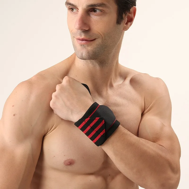 High Quality 1PC Wristband Wrist Support Weight Lifting Gym Training Wrist Support Brace Straps