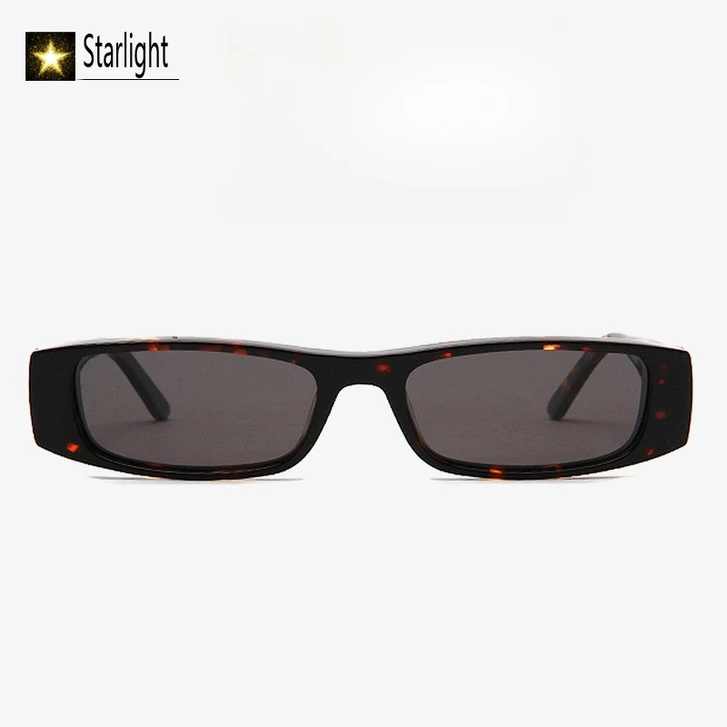 Polarized Rectangular Acetate Black Sunglasses Small Glasses Frames Women Eyewear Men Reading Eyeglasses Man Myopia 141mm
