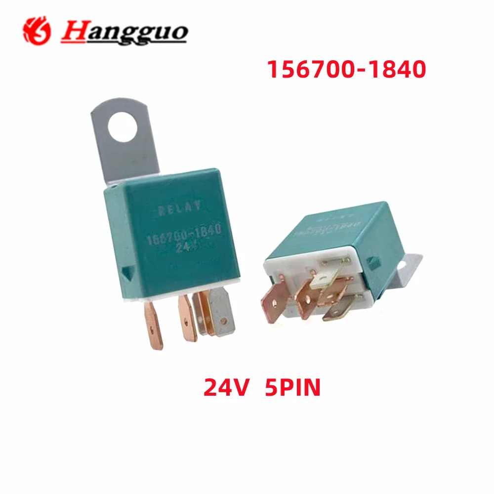 1-5PCS/Lot Original DENSO 156700-1840 24V 5PIN For DENSO truck car relay