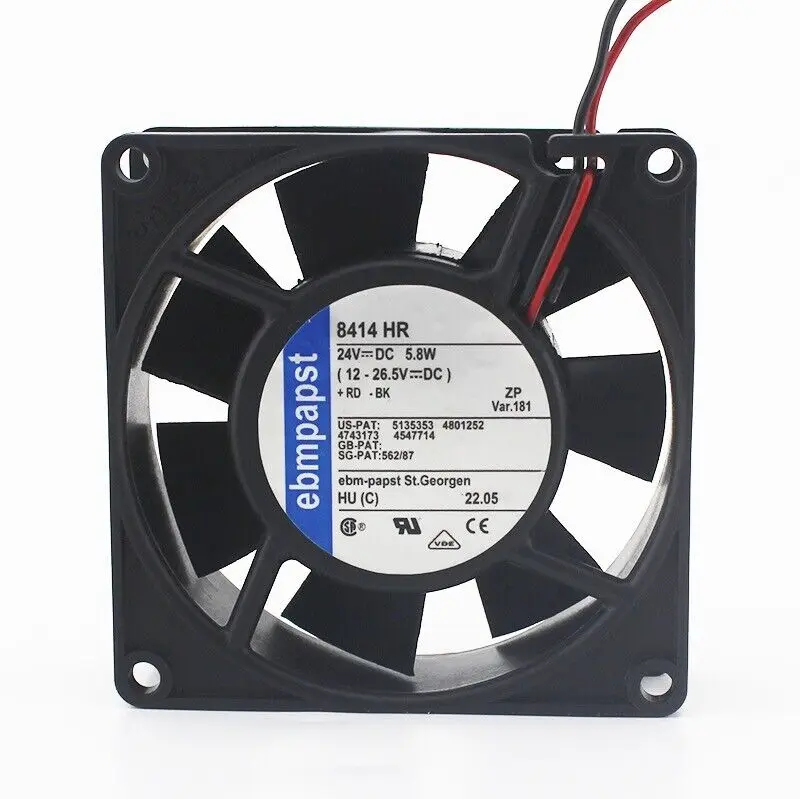 

1PC PAPST TYP8414HR Fan DC24V 5.8W