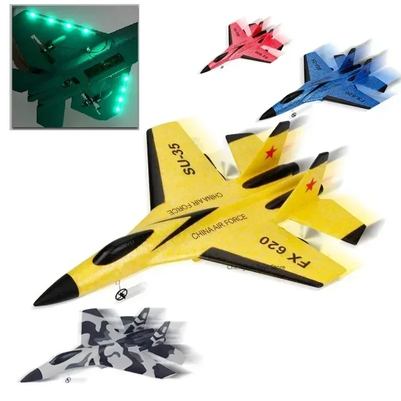 FX620 RC aircraft toy Cessna 150m jet Su35 electric foam aircraft remote control Eagle glider model 2.4G Su57  FX803 g1 fx622