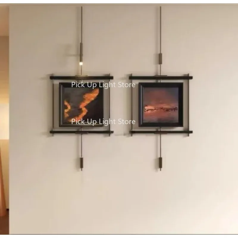 Hotel entrance corridor wall decoration painting modern restaurant villa aisle bedroom lamp hanging painting