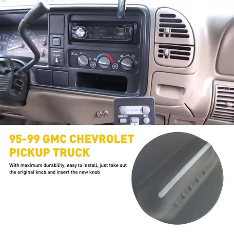 Ручка переменного тока 1/3/6/12 шт. для Chevrolet Silverado Suburban Tahoe Yukon 1995 1996 1997 1998, переключатель управления теплом кондиционера