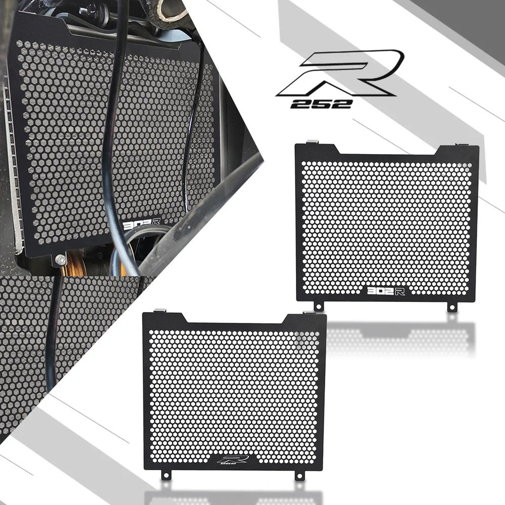 

Motor Accessories 302R 252R 302/252 R 302r 252r CNC Radiator Grille Guard Protector Cover Protection aluminum Parts for BENELLI