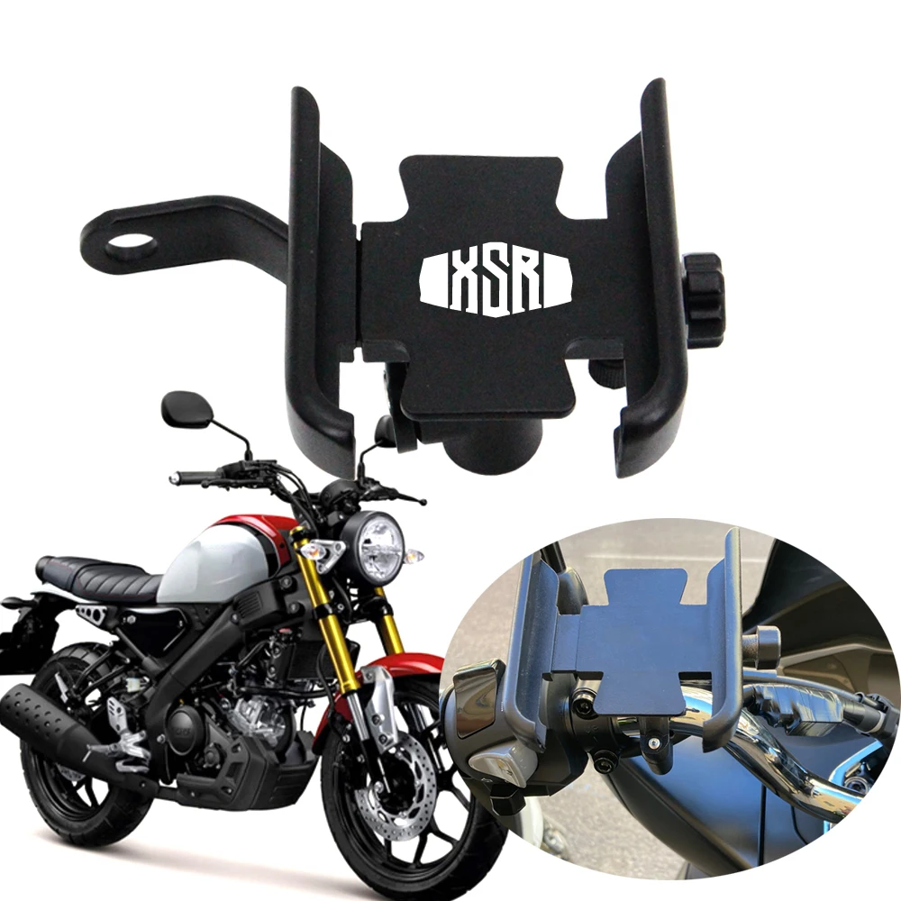 

Для YAMAHA XSR700 XSR 700 XSR900 XSR 900 XSR125 155 аксессуары для мотоциклов держатель для руля GPS Подставка Кронштейн
