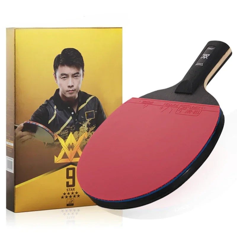 1/2/5pcs Customized table tennis bats approved rubber pro 100% ture carbon ping pong rackets Wholesale Racket Table Tennis