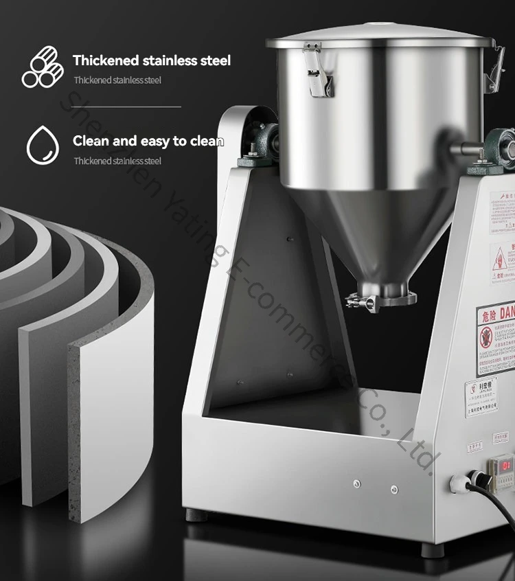 10L (Max 6KG) 5L (3KG)Laboratory Mixer Small Stainless Steel Mixer, Food Granule Mixer