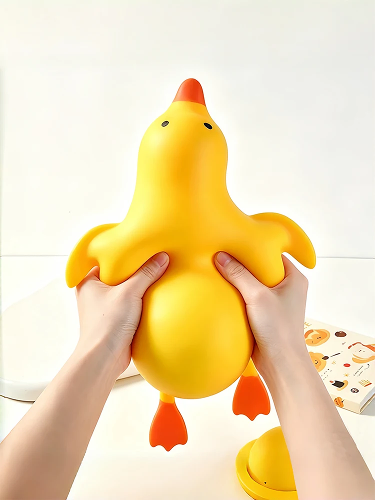 Antistress Enten-Squishy-Fidget-Spielzeug: Süße Enten-Quetschfiguren mit langsamem Rückprall, Dekompression-Stretch-Spielzeug für Freunde – Bestes Geschenk