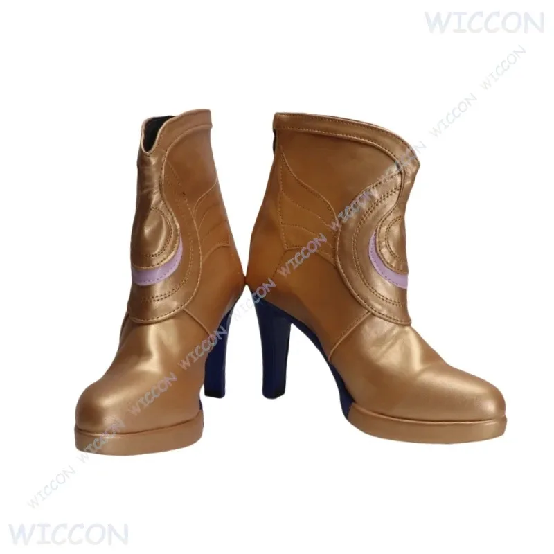 Zapatos de Cosplay CyHonkai Star Rail Cipher, zapatos con tacones altos personalizados, zapatos con elevador para mujer, juego oficial de talla grande, calzado Cos preciso