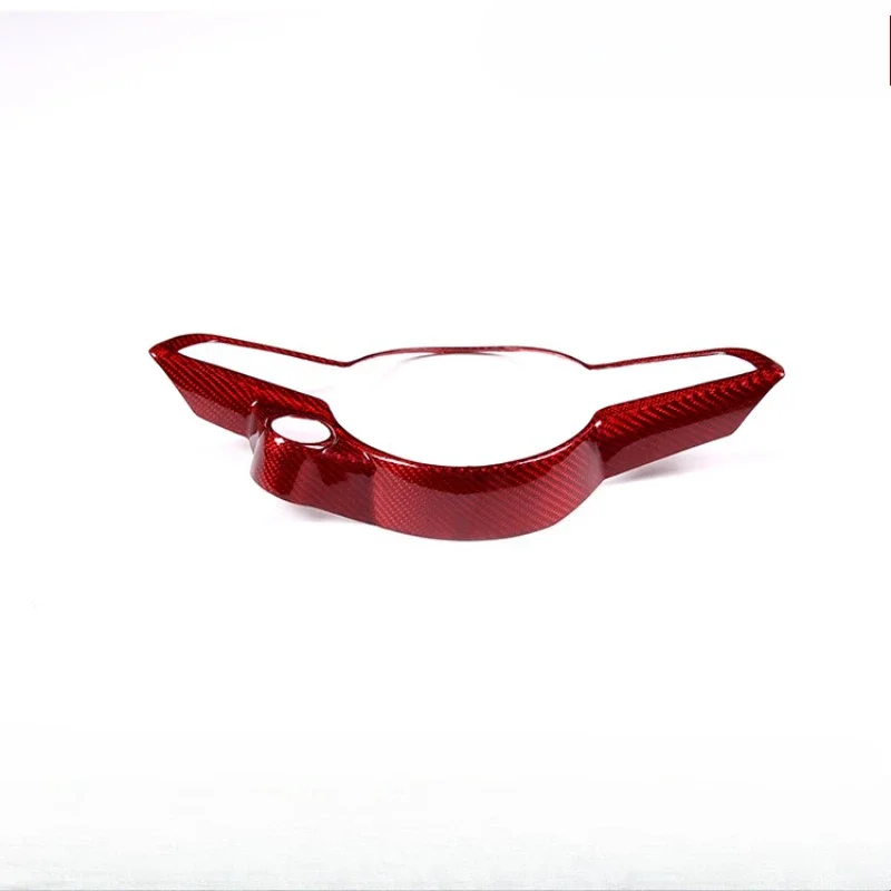 

For Alfa Romeo Giulia/Stelvio Applicable Real Dry Carbon Fiber 2020-2023 steering wheel decorative key frame interior